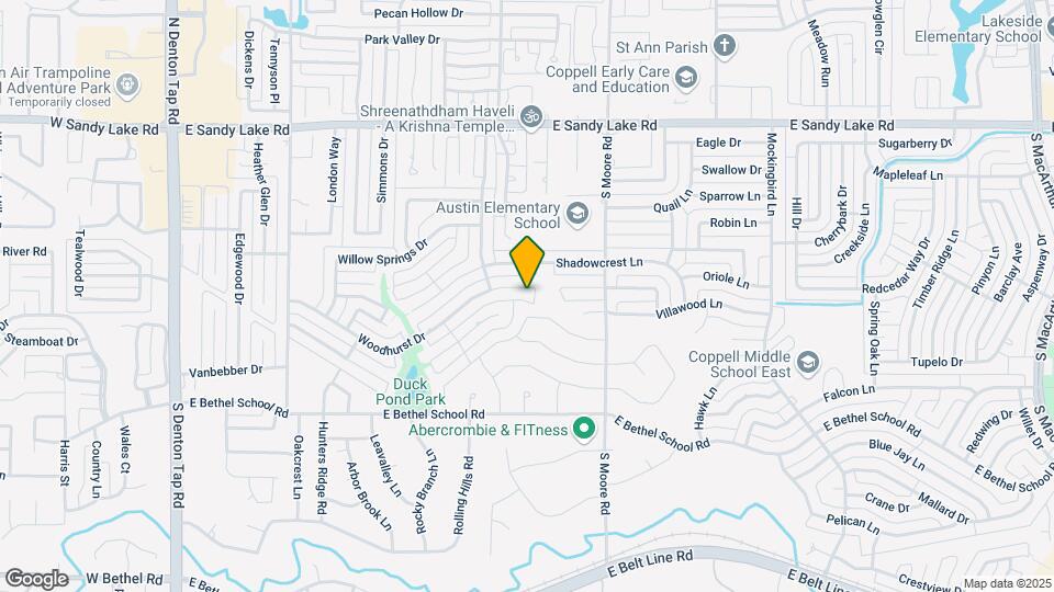 527 Woodhurst Dr Map and Location Details