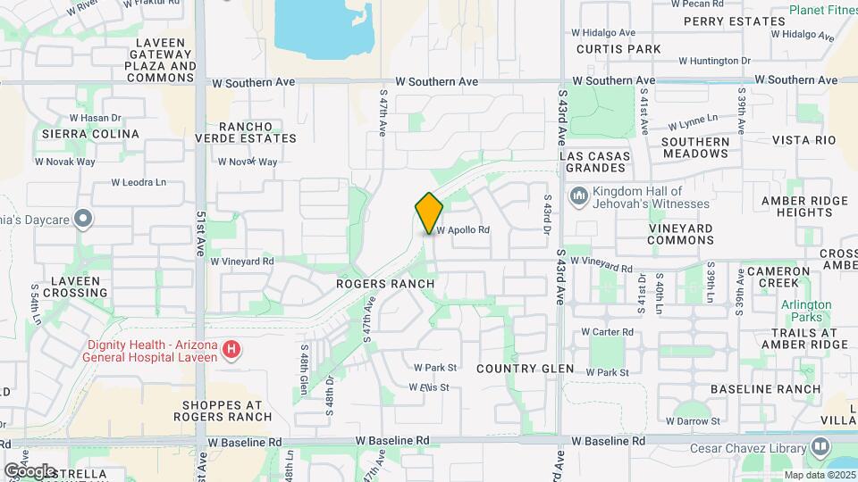 6624 S 45th Glen Mapa y Detalles de la Ubicación