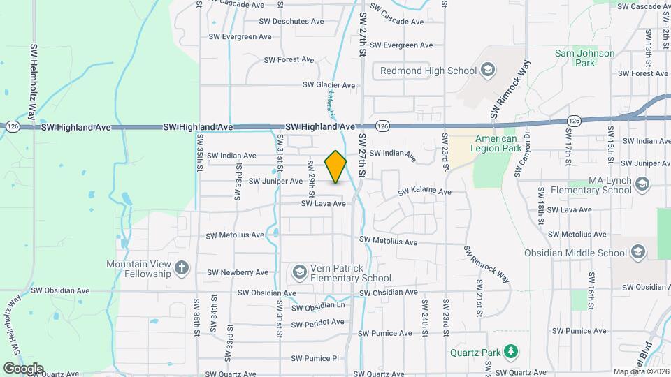 2820 SW Juniper Ave Map and Location Details