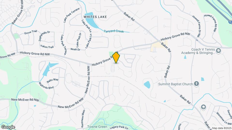 4419 High Gate Dr NW Map and Location Details