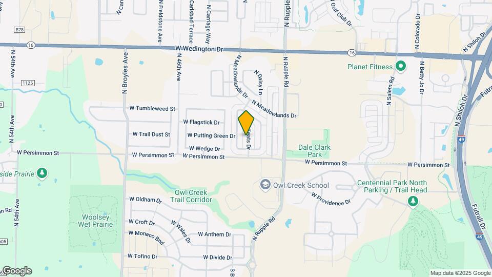 571 N Keats Dr Map and Location Details
