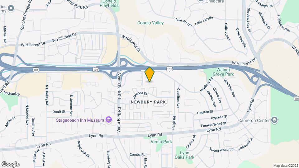 Conejo Mobile Home Park Map and Location Details