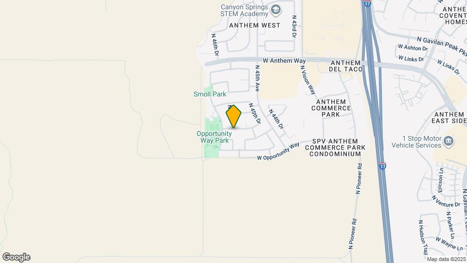 4601 W Moss Springs Rd Map and Location Details