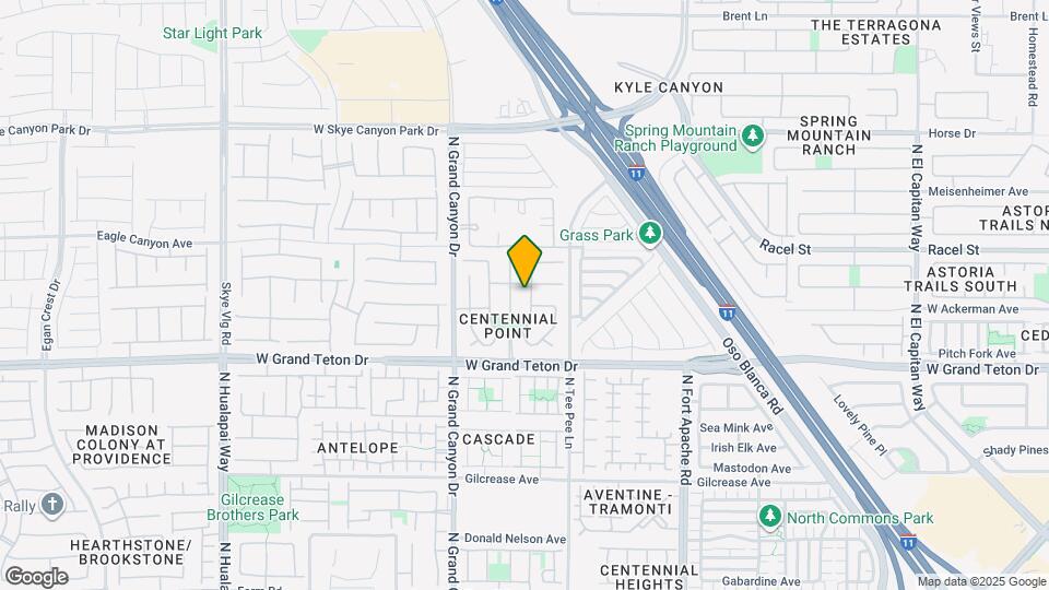 8117 Marshall Canyon Dr Map and Location Details