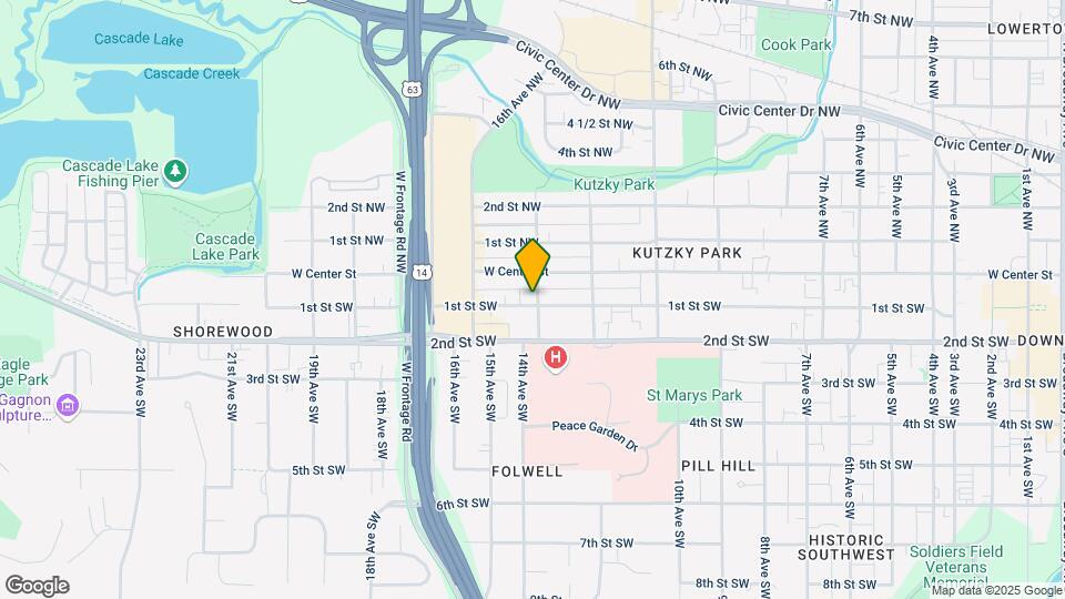 1301 1st St SW Map and Location Details