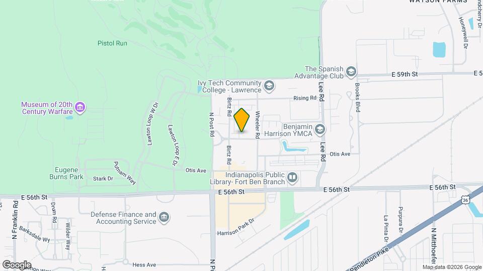 9124 Hawkins Rd Map and Location Details