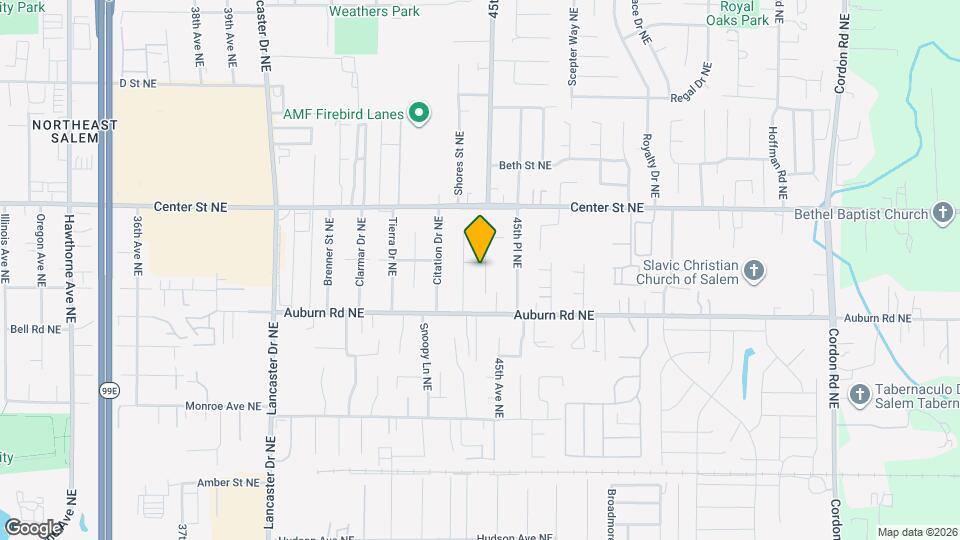 599 Page Ct Map and Location Details