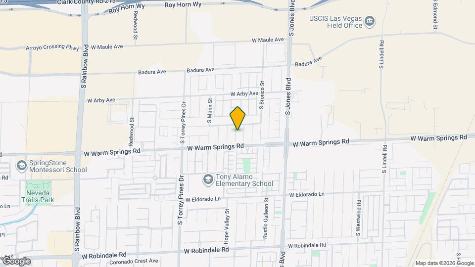 7248 Sierra Moon Ct Mapa y Detalles de la Ubicación