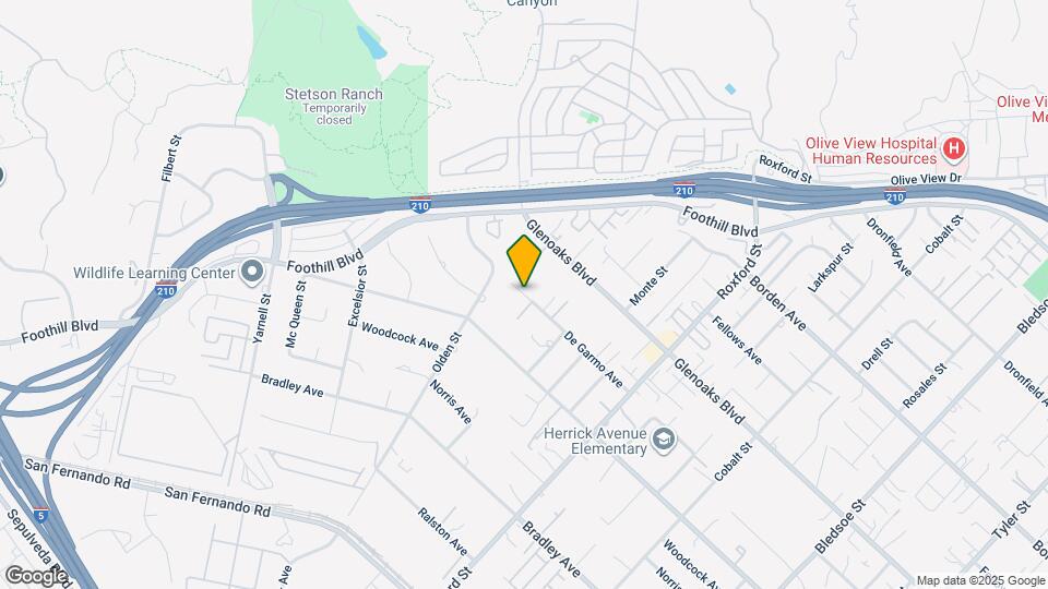 13787 De Garmo Ave Map and Location Details