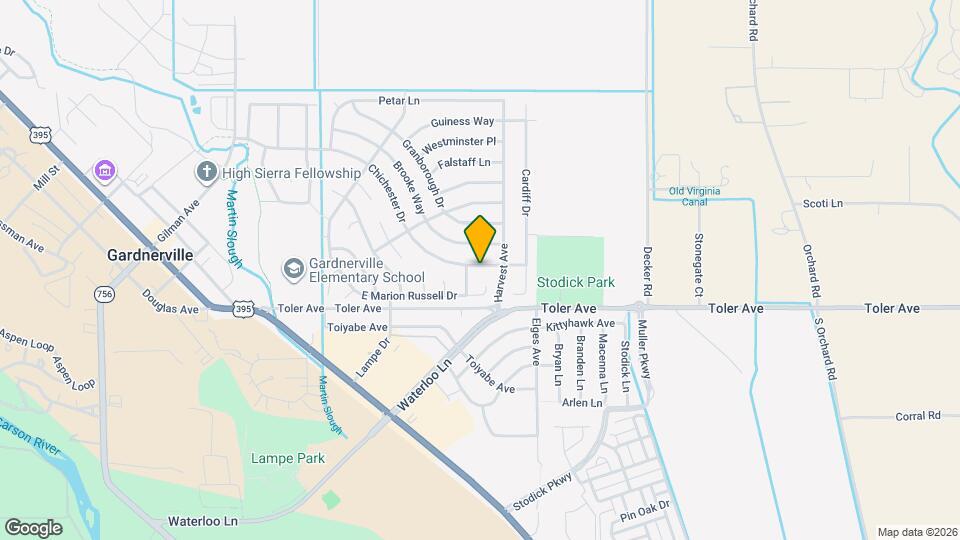 1371 Chichester Dr Map and Location Details