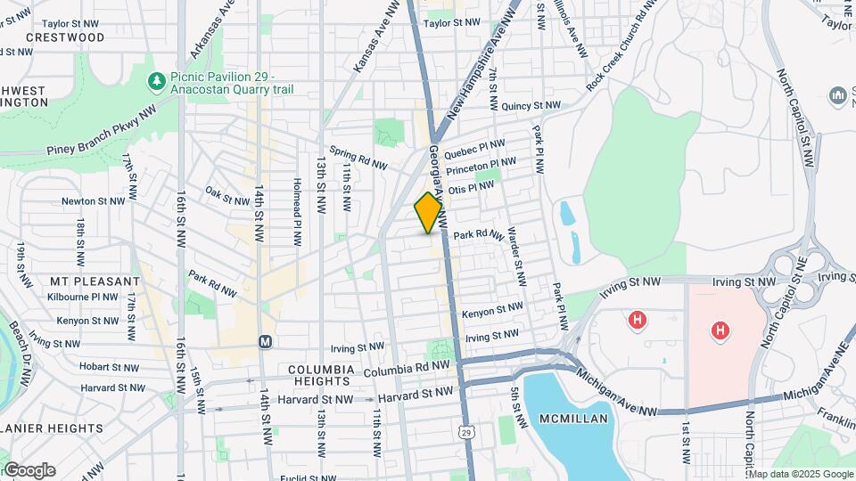 718 Park Rd NW Map and Location Details