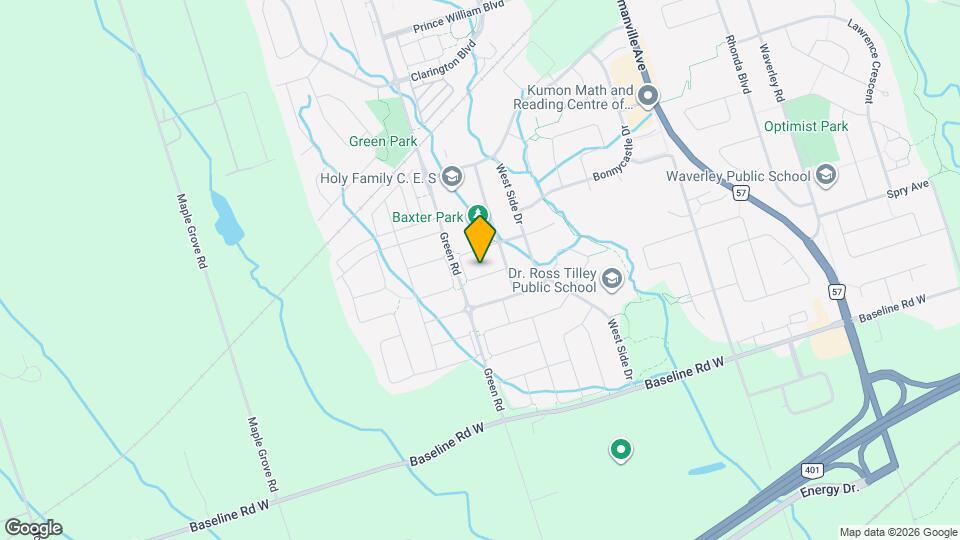 28 Bagnell Cr Map and Location Details