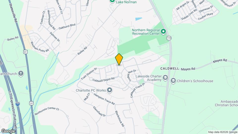 15534 Crossing Gate Dr Mapa y Detalles de la Ubicación