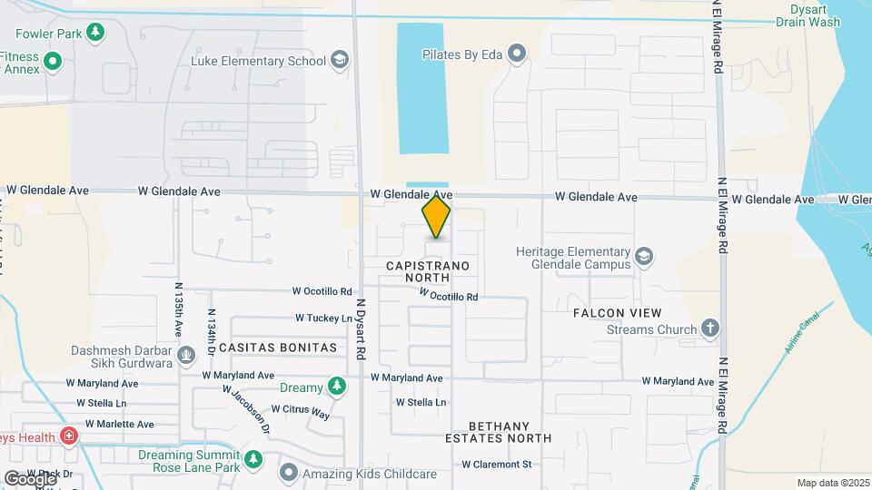 12925 W Fleetwood Ln Map and Location Details