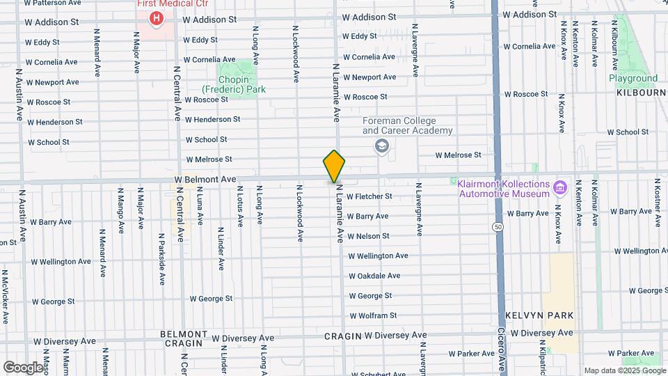3142-3144 N Laramie Ave Map and Location Details