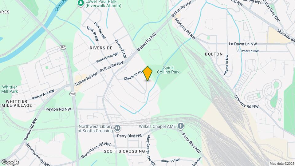 2043 Claude St NW Map and Location Details