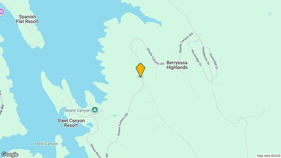 1361 Steele Canyon Rd Map and Location Details