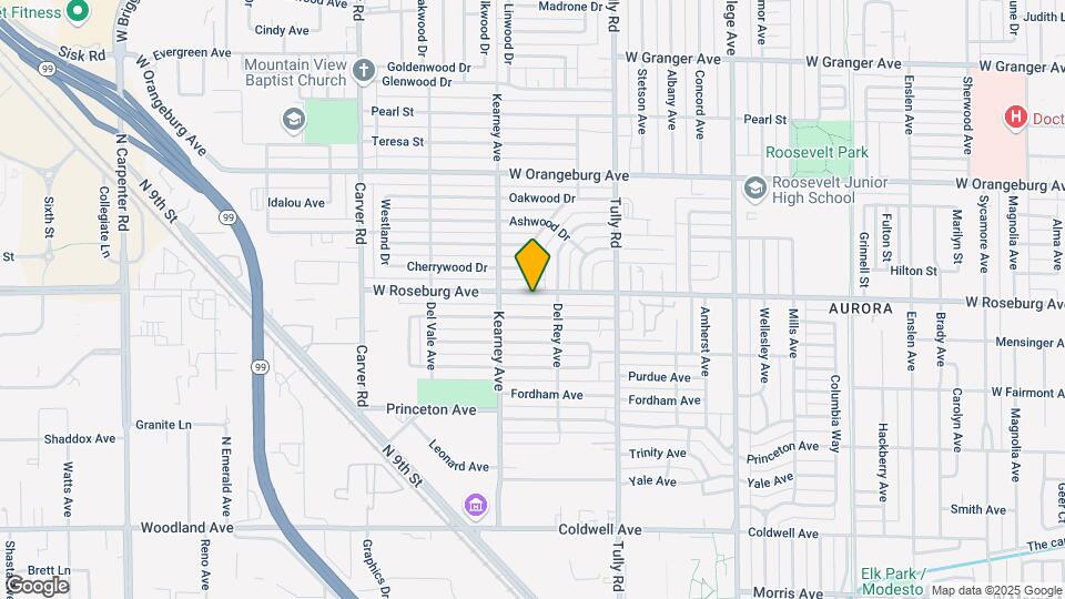 1412 W Roseburg Ave, Unit B Map and Location Details