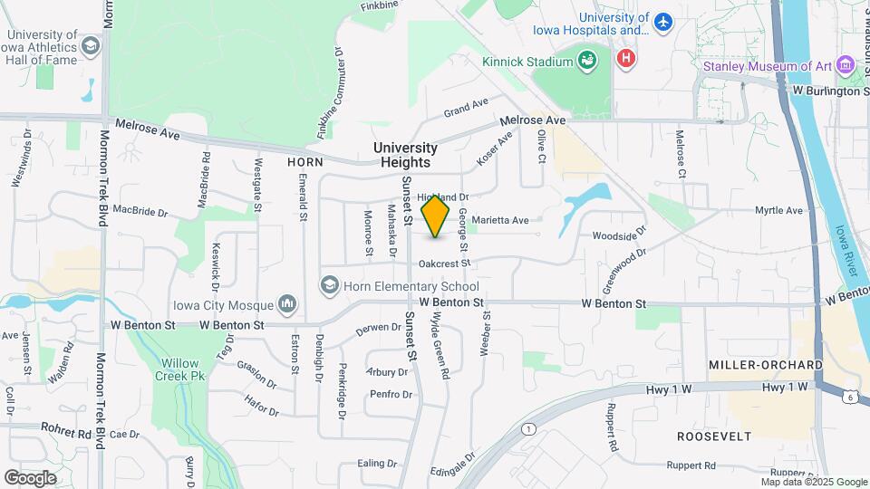 621 Grandview Ct Map and Location Details