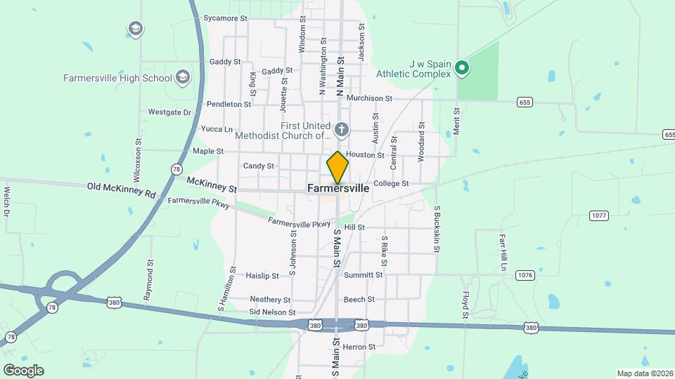 3720 Canyon Dr Map and Location Details