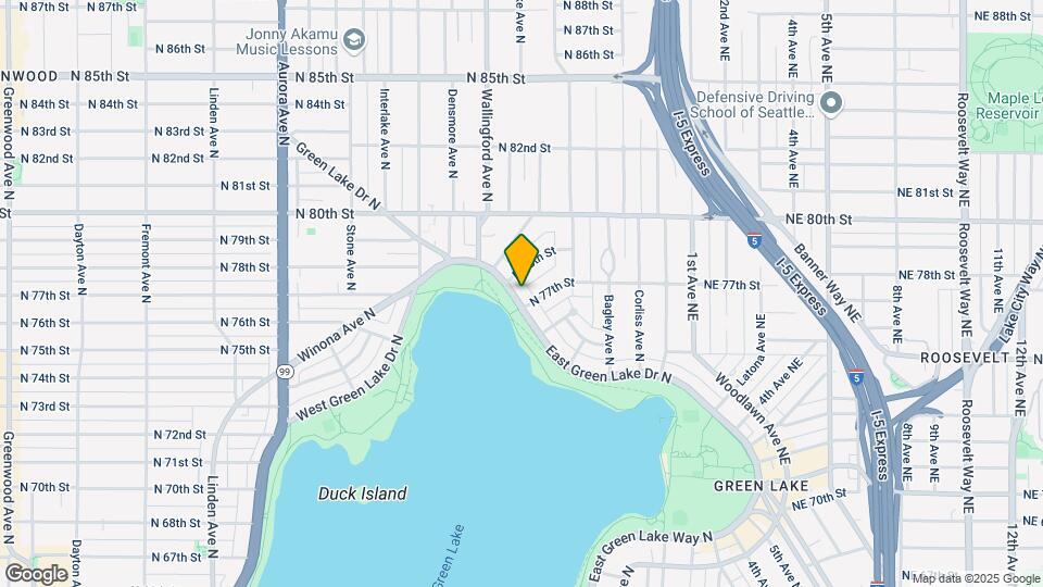 7700 E Green Lake Dr N Mapa y Detalles de la Ubicación