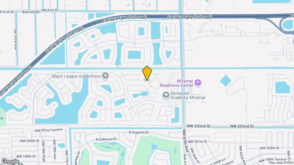 12778 SW 50th St Map and Location Details