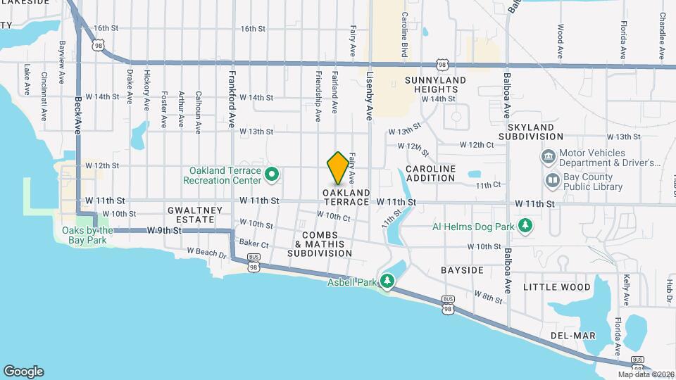1106 Fairland Ave Map and Location Details