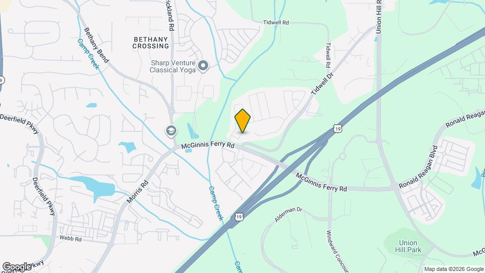 1028 Thornborough Dr Mapa y Detalles de la Ubicación