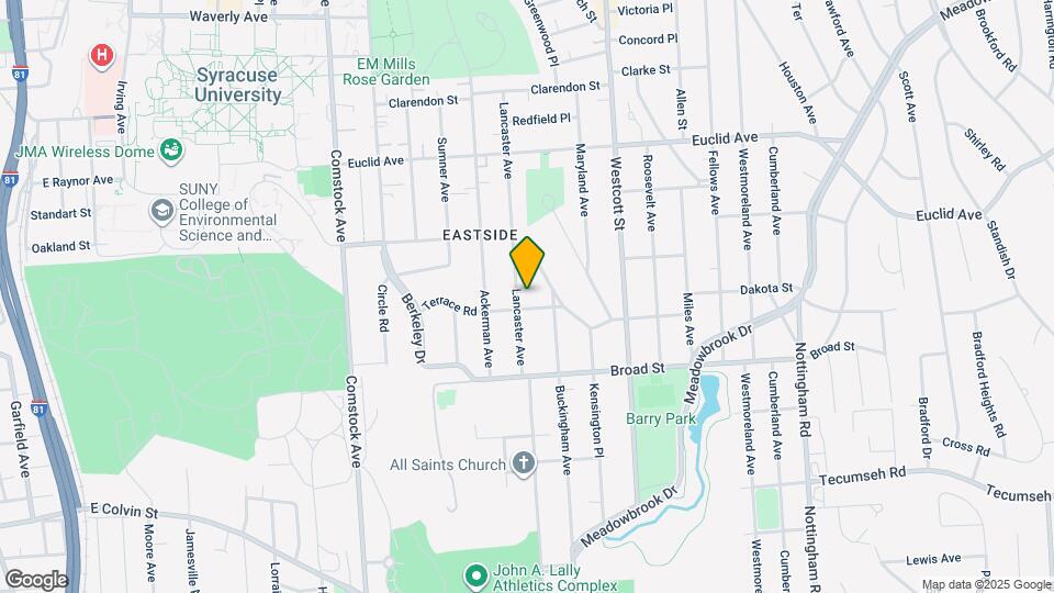 965 Lancaster Ave Map and Location Details