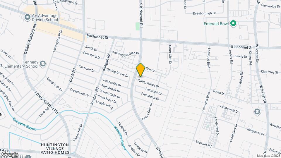 11842 Spring Grove Dr Map and Location Details