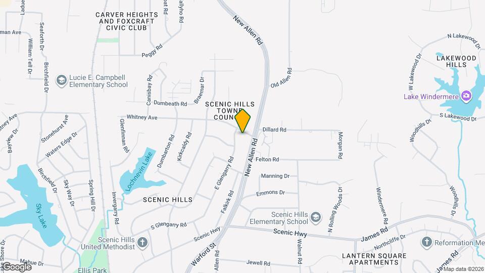 3281 Whitney Ave Mapa y Detalles de la Ubicación