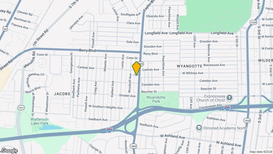 3620 Taylor Blvd Map and Location Details