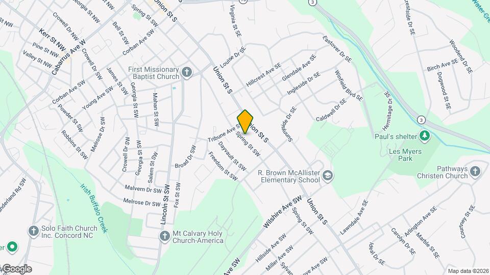 373 Spring St Map and Location Details