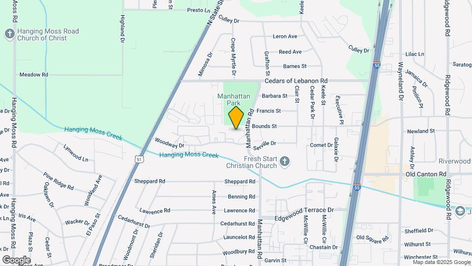 Pebble Creek Apartments Map and Location Details