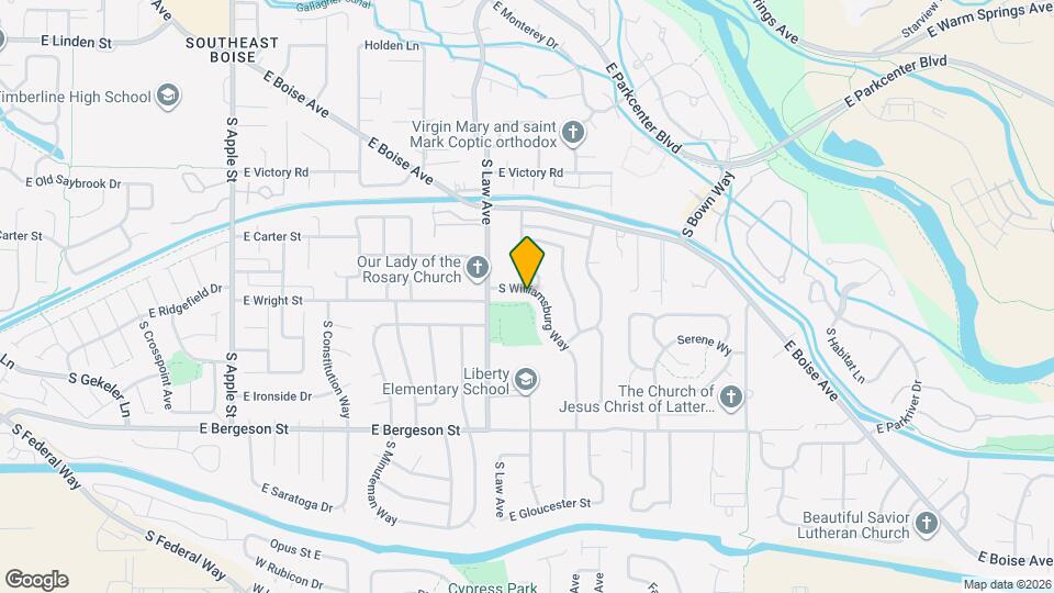 3357 S Williamsburg Way Map and Location Details