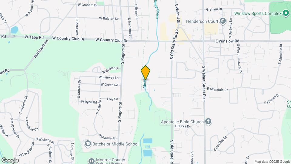 136 W Pinewood Dr Map and Location Details