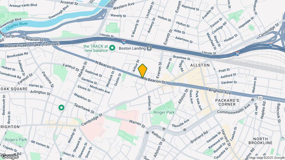 62 North Beacon St, Unit 3 Map and Location Details