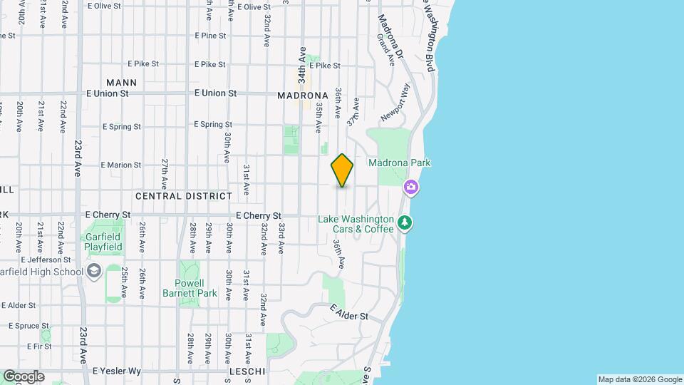 732 36th Ave Map and Location Details