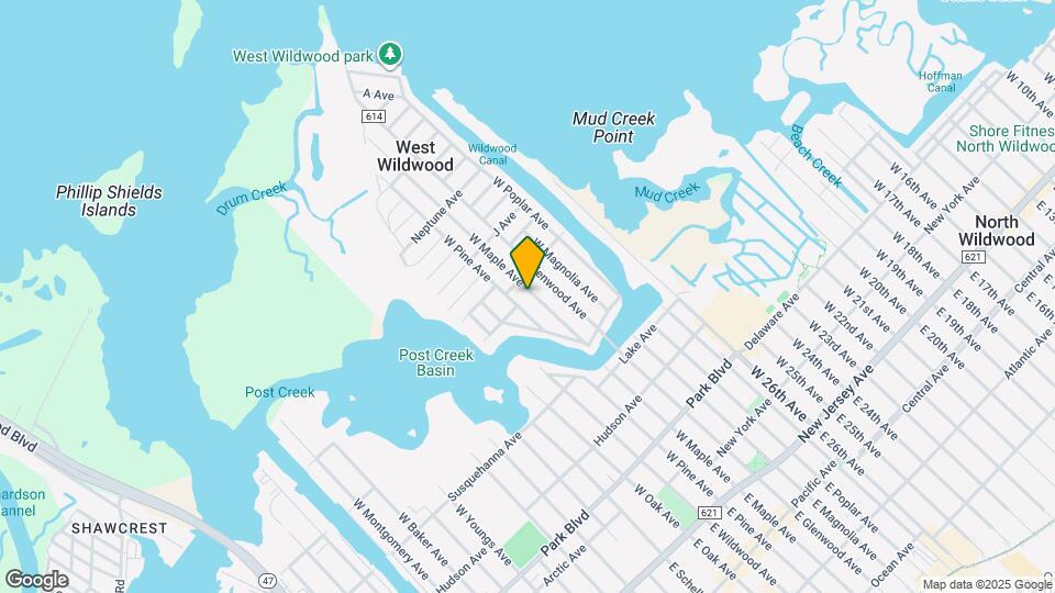 542 W Maple Ave Map and Location Details