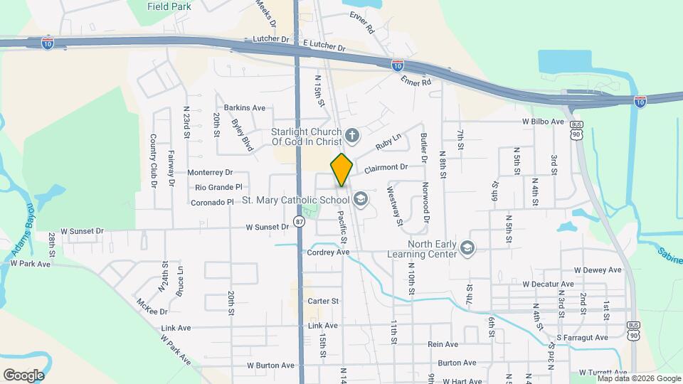2318 Pacific St Map and Location Details