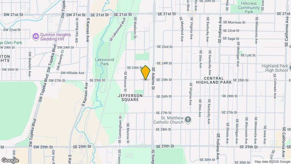 501 SE 25th St Map and Location Details