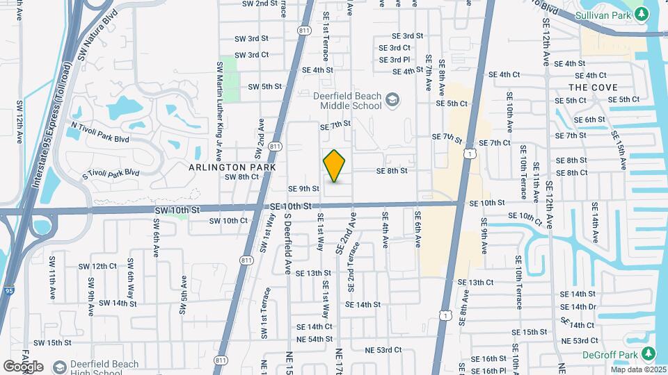 959 SE 2nd Ave, Unit 107 Map and Location Details