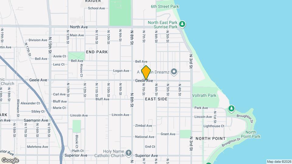 2127 N 7th St Map and Location Details