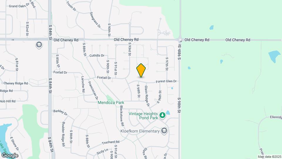 9412 Forest Glen Dr Map and Location Details