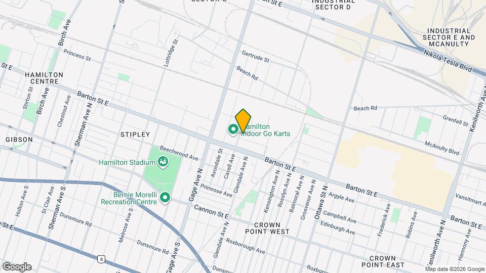 7 Gordon St Map and Location Details