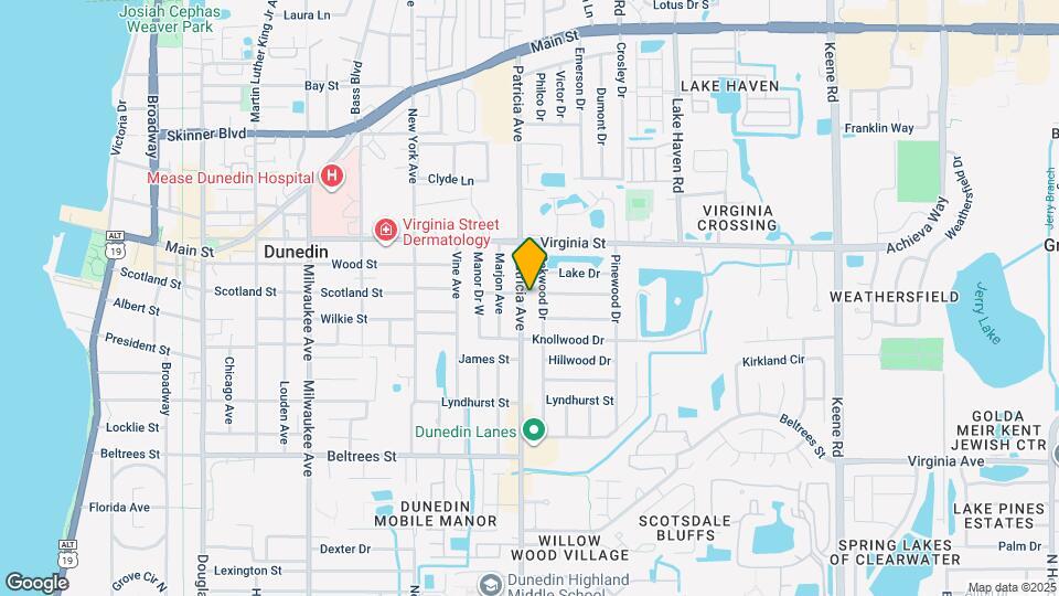 725 Patricia Ave Map and Location Details