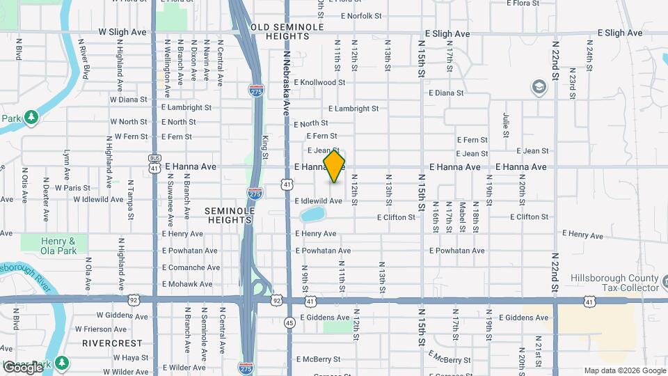 6007 N Orange Blossom Ave, Unit Guest House Mapa y Detalles de la Ubicación