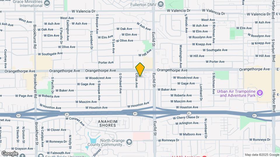 1318 Citrus Ave Map and Location Details