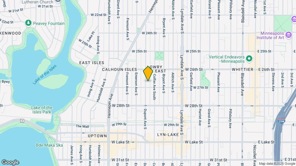 2645 Dupont Ave S Map and Location Details