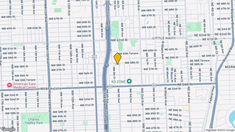 5730 NW 5th Ave Map and Location Details
